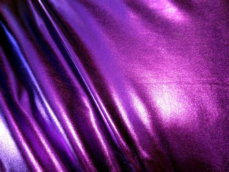 Purple Metallic Stretch Fabric 